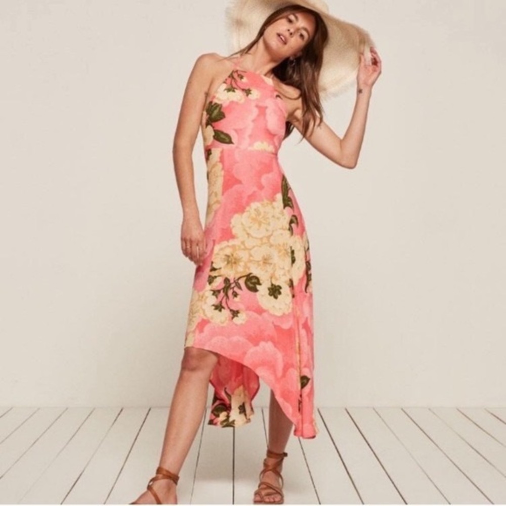 Reformation Waverly dress in Hanoi print size 2